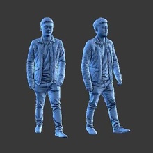 man a15 art human figure 3d print model - Mito3D