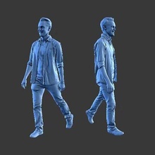 homem a22 arte humano figura 3d print model - Mito3D