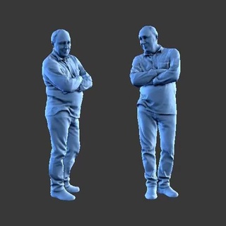 uomo a28 figura diorama arte umano carattere minifigure corpo ragazza femmina 3d print model - Mito3D