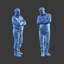 homem a28 arte humano figura 3d print model - Mito3D