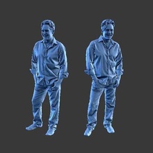 homem a32 arte humano figura 3d print model - Mito3D