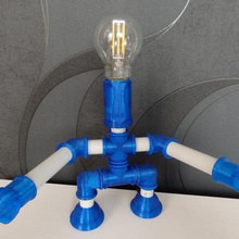 man bedside lamp home 3d print model - Mito3D