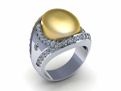 homem diamante Casamento anel r32 pulseira solitário joalheria monge Budha ouro prata noivado cafajeste imprimível 3d pingente brinco bebê 3d print model - Mito3D