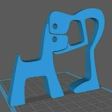 Hund Freund Zuneigung 3d print model - Mito3D
