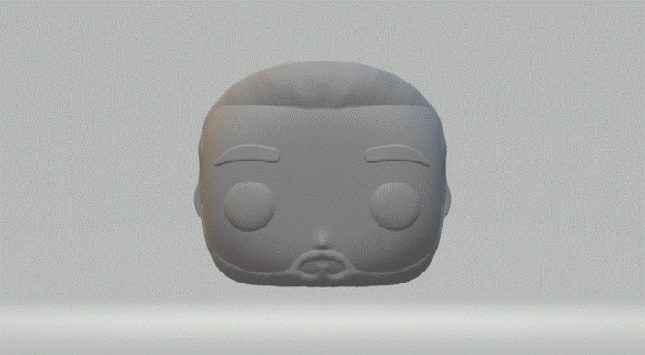 homem cabeça 028 funko pop 3d print model - Mito3D