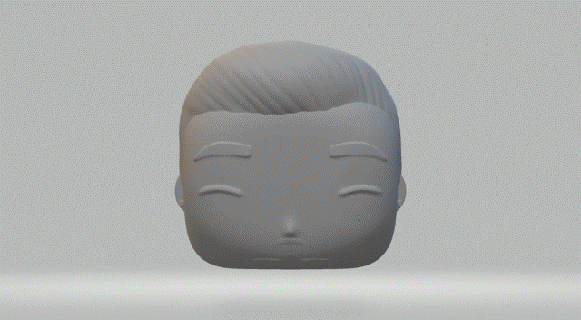 homem cabeça 032 funko pop 3d print model - Mito3D