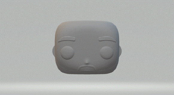 man head 034 funko pop 3d print model - Mito3D