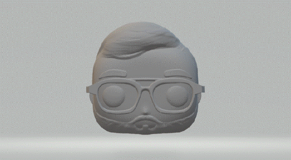 man head 035 funko pop 3d print model - Mito3D