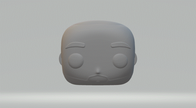man head 042 funko pop 3D print model - Mito3D