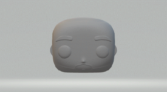 man head 042 funko pop 3d print model - Mito3D