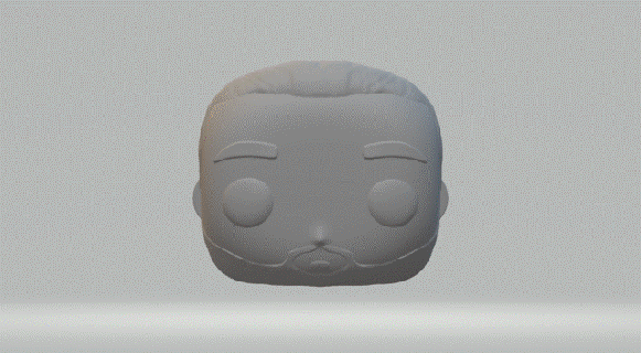 homem cabeça 043 funko pop 3d print model - Mito3D