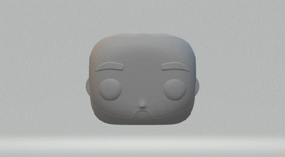 man head 046 funko pop 3d print model - Mito3D