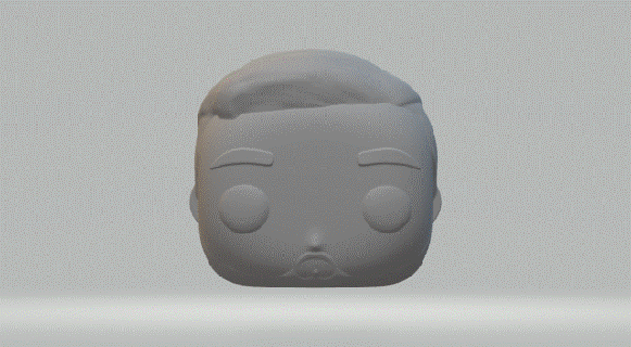 man head 048 funko pop 3d print model - Mito3D