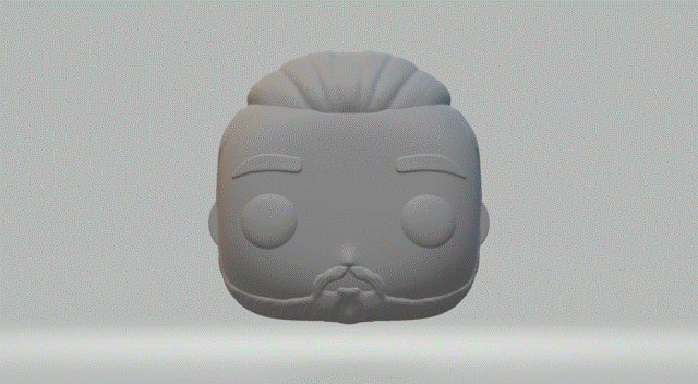 Kopf 049 funko Pop 3D print model - Mito3D