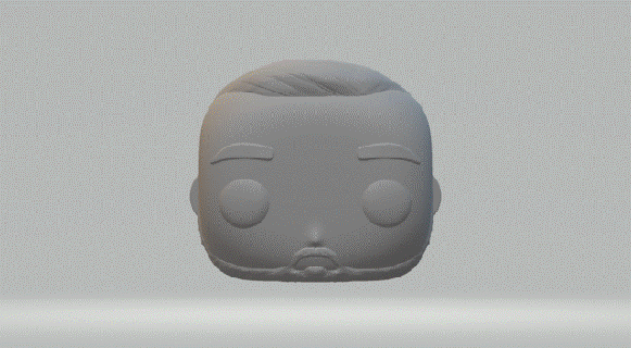 homem cabeça 060 funko pop 3d print model - Mito3D