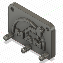 man keychain home 3d print model - Mito3D