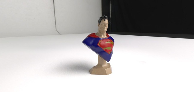 uomo acciaio superuomo supereroe dc i fumetti comico libro carattere kryptoniano giustizia lega metropoli kal el Clark Kent 3d stampa azione 3d print model - Mito3D
