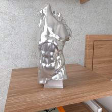 uomo torso scultura 3d print model - Mito3D