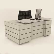 Management Schreibtisch Tabelle Objekt Stühle Platz 3d print model - Mito3D