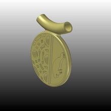 manati bijoux Ressources téléchargements pendentif luxe 3d 3d print model - Mito3D