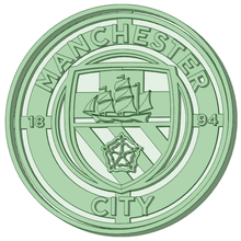 manchester city cookie cutter tool 3d print model - Mito3D