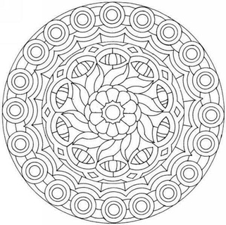 Mandala strukturiert Walze 2 Lehm Keramik Textur Cutter Blume Design desing 3d print model - Mito3D
