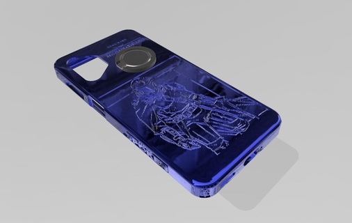 mandaloriano gadget Móvel phone caso bainha Smartphone filme Estrela guerras jogos proteção herói etc samsung galáxia 5g 3d print model - Mito3D