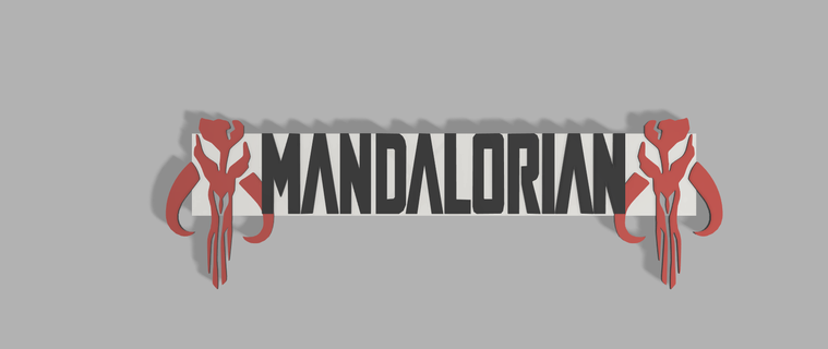 mandalorien mandalorien 3d print model - Mito3D