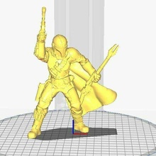 mandaloriano estrella guerras disney 3d print model - Mito3D