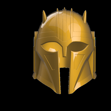 mandalorian armorer helm gadget cosplay costume starwars 3d 3dprinting mask printable helmet armor themandalorian 3d print model - Mito3D