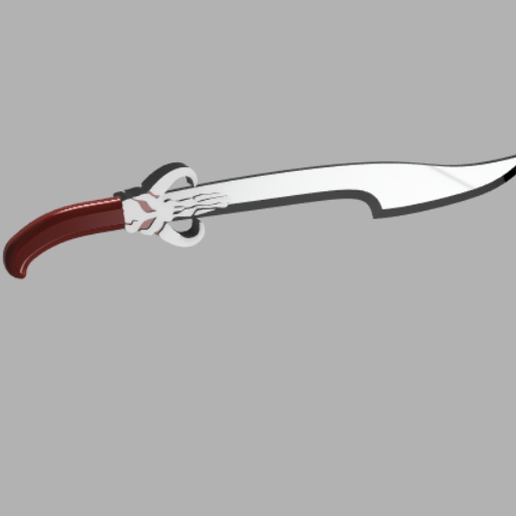 mandaloriano beskad guerra Galaxias estrella guerras Galleta boba fett gamorreano espada corta 3D print model - Mito3D
