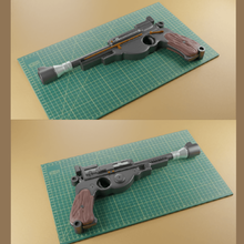 mandalorian blaster cosplay 3d print model gadget gun starwars 3d print model - Mito3D