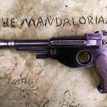 mandaloriane pistola blaster strumento di star wars cosplay il fai da te themandalorian 3d print model - Mito3D
