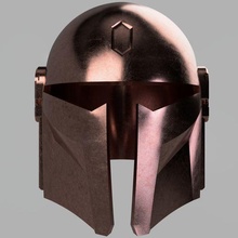 mandaloriano corretor capacete jogos Estrela guerras 3d print model - Mito3D