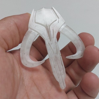 mandaloriano emblema mando mitosaurio 3d print model - Mito3D