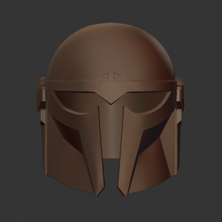 mandalorian helmet v14 high poly pack free high-quality best product non-commercial game star wars future futuristic airsoft cosplay head 3d print model - Mito3D