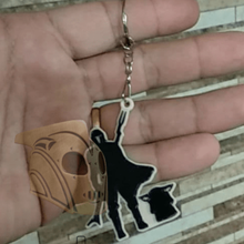 Mandalorianer Schlüsselbund Schlüssel Ring Disney Yoda Baby Star Kriege 3d print model - Mito3D