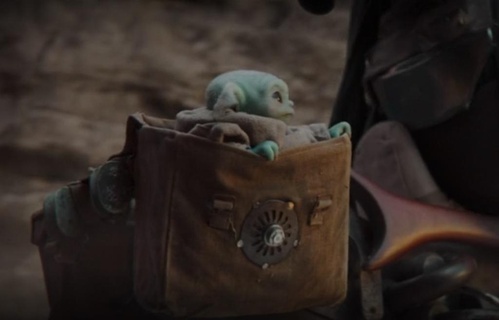 mandaloryalı s2 e1 bölüm 9 bebek Yoda sırt çantası Greeblie 1 greeblies mando mevsim star savaşlar kostüm Kostüm oyunu moda 3d print model - Mito3D