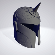 mandalorian unicorn fashion star wars cosplay helmet mask halloween 3d print model - Mito3D