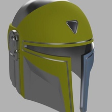 mandaloriano guardião capacete jogos Estrela guerras 3d print model - Mito3D