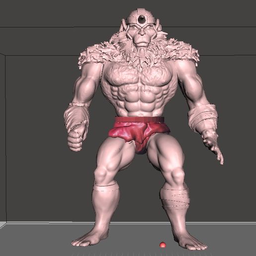 mandrilo motu estilo homem he man thundercats mumm ra múmra vintage Shera she 3D print model - Mito3D