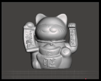 maneki Neko chanceux protecteur chat maneki Neko chanceux protecteur chat 3d print model - Mito3D