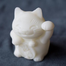 maneki-neko şanslı kedi oyun 3d print model - Mito3D