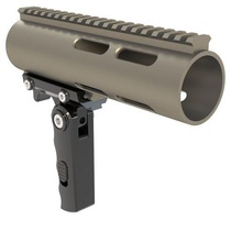 manet type mp7 Jeu airsoft risque manipuler poignée mitraillette pistolet drop down mobile 3d print model - Mito3D
