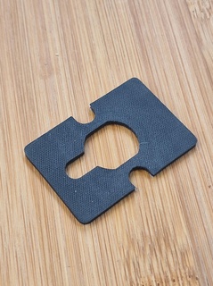manfrotto 200pl rubber filler anti slip 3d print model - Mito3D