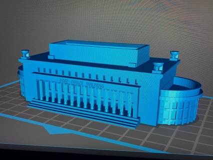 manila post office building 3d model architecture asia philippines 3d print model - Mito3D