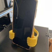 manito célula apoyo teléfono móvil 3d print model - Mito3D