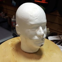 mannequin face man various 3d print model - Mito3D