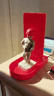 Mannequin pinkeln Brüssel Dekoration Quelle Belgien 3d print model - Mito3D