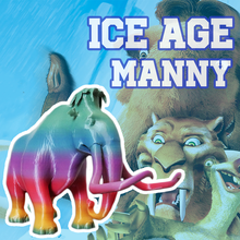 manny edad de hielo la herramienta sid diego scart dibujos animados personaje carácter modelo 3d print model - Mito3D